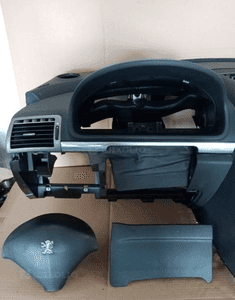Konsola Air bag pasy sensor peugeot 407 poduszki komplet 3