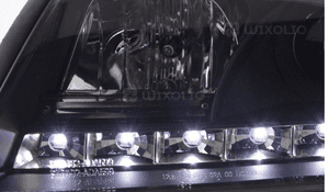 Lampy Reflektory AUDI A6 C5 01-04 Rok DAYLINE LED 5