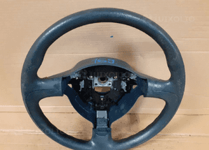 # KIEROWNICA HONDA JAZZ 2 II 2001-2008r. (lok. 169) NIEBIESKA GRANATOWA SKÓRA SKÓRZANA 1