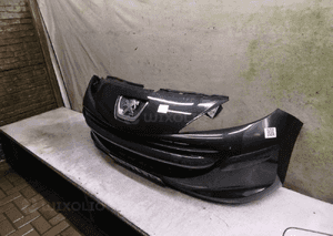 Zderzak przód przedni do peugeot 207 exl exld czarny 2