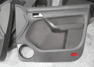 FOTELE TAPICERKI ŚRODEK WNĘTRZE VW CADDY 3 III LIFT 2010-2015 rok 8