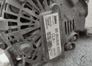 ALTERNATOR CITROEN PEUGEOT 1.4 HDI 2009 r. NR: 9665580680 WYSYŁKA! 4