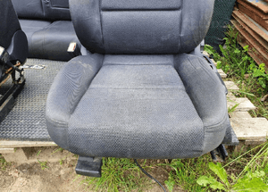 Fotele Fotel Kanapa Skladana Welur Czarny Soul Audi A4 B6 Sedan Kombi 7