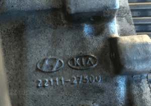Hyundai Matrix 1.5 CRDI głowica silnika 22111-27500 D3EA 6