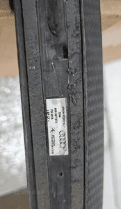 Spojler dyfuzor lotka audi A8 S8 4H 4HO D4 carbon 2014-2019 2