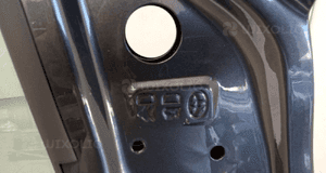 CITROEN C1 PEUGEOT 107 TOYOTA AYGO drzwi prawe przednie grafitowe 5D 2005-2014 3