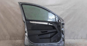 Drzwi przód przednie lewe opel astra h 3 iii Z163 szare 5D 5 drzwi hb 5