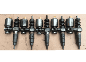 Wtryskiwacze wtryski pompowtryski 5 sztuk komplet DELPHI MSC000030 LAND ROVER DISCOVERY 2 II / DEFENDER 2,5 TD5 15P 1