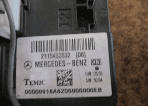 Sterownik fotela mercedes W211 cls W219 6946400 2