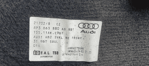 Tapicerka boczek bagażnika prawy tył Audi A3 8P 8P3863880AG 6