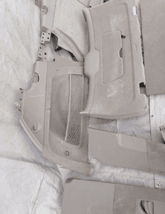 Fotele boczki deska kierownica panel tunel Porsche Cayenne 2 II Karbon 27