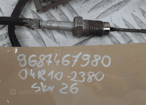 Czujnik temperatury spalin citroen C4 C5 ii iii C6 peugeot 307 308 406 407 508 607 2.0 2.2 hdi 9687467980 2