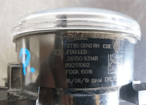 Halogen prawy renault kadjar koleos led 3