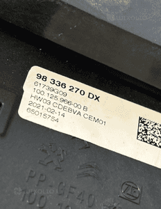 Galka lewarek dzwignia peugeot 308 ii 2 T9 org fv 5