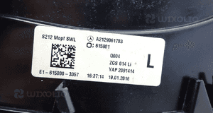 Mercedes e klasa W212 lift 2011- lampa lewy tył lewa tylna A2129061703 6