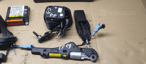 Poduszki napinacze pasy AIRBAG  sensor zestaw naprawczy Citroen C3 I Lift 5
