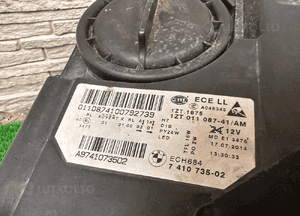 Lampa bmw 5 F10 F11 lci lift dynamic skrętna 7410735 3