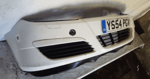 Zderzak przód przedni do opel astra h 3 iii Y474 4