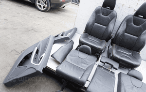 Fotele siedzenia boczki skóra grzane manualne volvo XC60 i 3