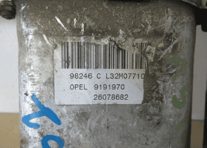 POMPA WSPOMAGANIE ELEKTRYCZNE OPEL ASTRA 2 II G OPEL ZAFIRA A I 1998-2009 5