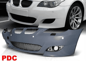 ZDERZAK PRZEDNI LOOK M5 Do BMW E60 E61 Od 2003 Do 2007 Roku PDC 24mm + SRA 5