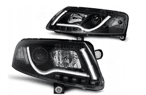Lampy  reflektory do audi A6 C6 4F od 04.2004 do 2008 led xenon do dziennej 3