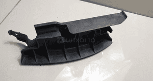Audi A6 C5 ślizg zderzaka lewy tył 4F5807891 3