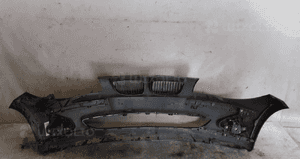 Zderzak przód przedni do bmw E87 seria 1 sparkling graphite szary grafit halogeny 5