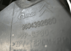 Citroen DS5 klapka korek wlewu paliwa kzcd 5