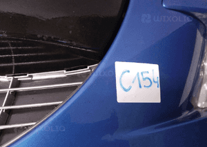 Zderzak przód przedni do peugeot 308 halogeny kmf kmfd niebieski 6
