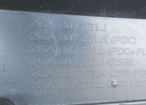 Zderzak przedni przód vw t-roc 2GA 2GA807221J 2017-2021 19