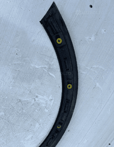 VOLVO C30 nakładka błotnika tył prawy 31265185 R-design 5