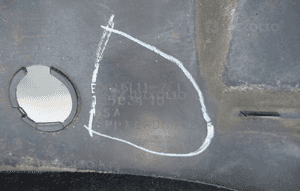 Zderzak przód przedni bmw Z4 E85 E86 7105034 11