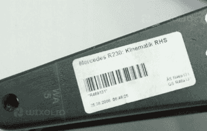 Mechanizm słupka zawias dachu mercedes sl R230 lif 7