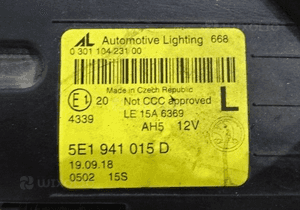 SKODA OCTAVIA 3 Lift LAMPA ful LED LEWA 5E1941015D 10