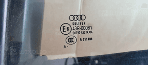 Mechanizm podnośnik szyby ramka lewy tył Audi A6 C6 Kombi 6