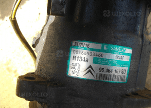 Kompresor sprężarka klimatyzacji Peugeot Citroen 1.9d 9646416780 2