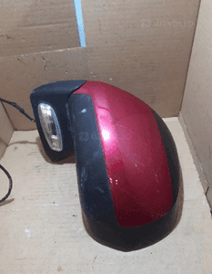 Lusterko lewe lewy lewa ekqd bordowy bordowe 7 pin citroen C4 grand picasso 4