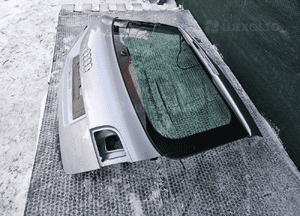Klapa Bagaznika Szyba Srebrna Szara Audi A3 8P Sportback 5 D Drzwi 19