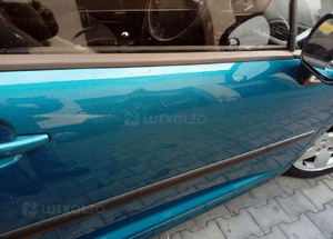 Peugeot 207 drzwi prawe 3D KMU 4