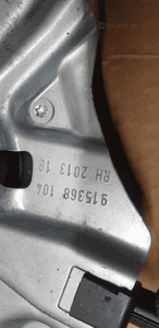 Mechanizm podnośnik szyby prawy przód przedni prawy Opel Zafira C 13260138 8