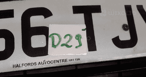 Zderzak przód przedni do opel zafira b Z21U 2