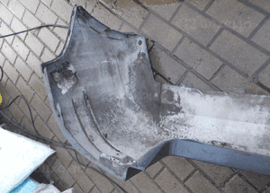 Opel zafira b zderzak tył tylny Z163 5