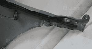 Błotnik przedni prawy mazda 6 ii gh 40B 15