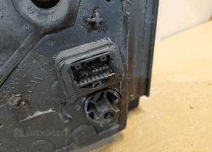 Lusterko prawe 7 pin renault laguna iii TED69 srebrny 4