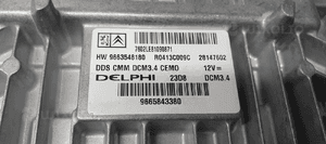 Sterownik komputer silnika Citroen C5 III 2.0 HDI 9663548180 9665843380 5