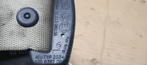 Pas bezpieczeństwa napinacz lewy tył Mercedes GL X166 W166 A16686009858 A1668600985 7