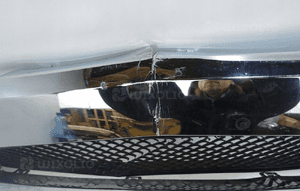 Mercedes ml W166 2011- spoiler dokładka zderzaka przód A1668805540 5