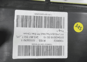Tapicerka drzwi przednich prawych vw caddy 3 iii lift 2015- 10
