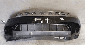 ^ ZDERZAK PRZÓD PRZEDNI NISSAN MURANO KH3 CZARNY SPRYSKIWACZE LAMP XENON 1